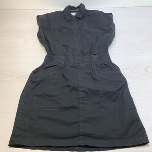 PISTOLA Rosie Fade To Black Cargo Mini Dress Size XS Smocked Waist